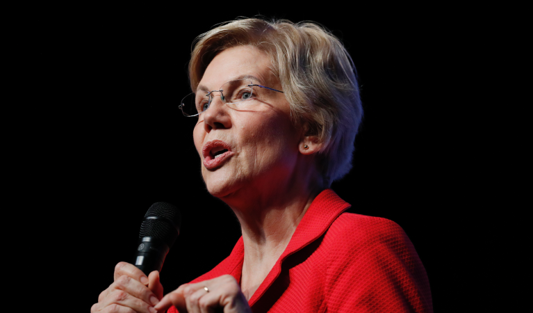 MSNBC and Washington Post dutifully ignore black protesters who confronted Elizabeth Warren