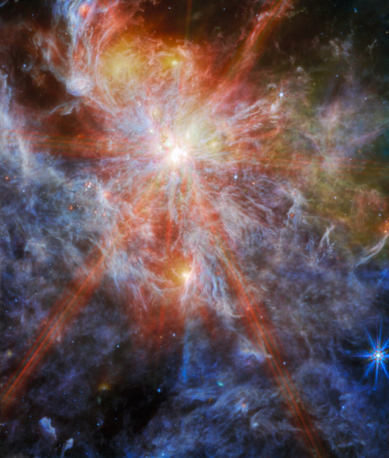NASA’s Webb telescope provides look at distant star-forming region