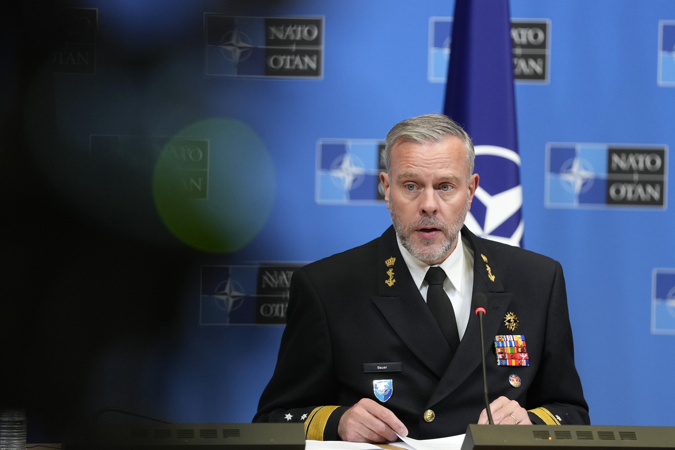 NATO allies to dig defense line to blunt invasion from Russia