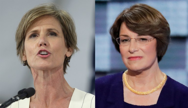 Sally Yates, Amy Klobuchar say rule of law has eroded under Trump