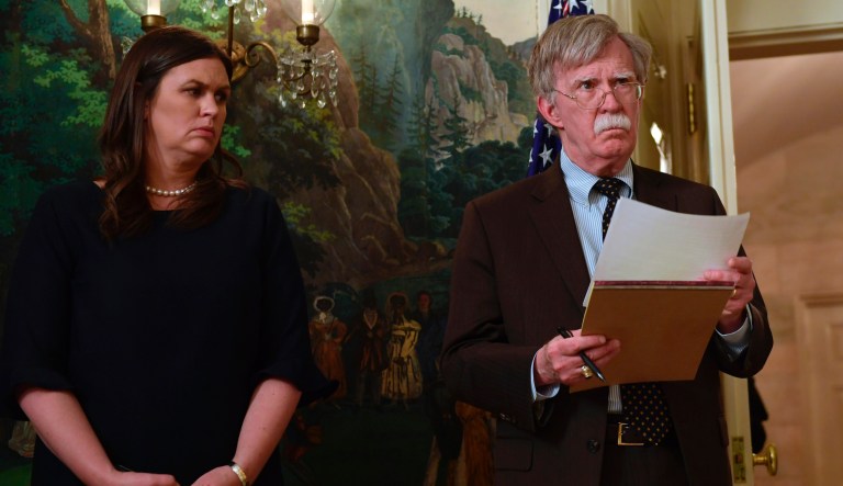 ‘Self-centered son of a b—-‘: Sarah Sanders says Mulvaney ‘unleashed a full Irish explosion’ on Bolton