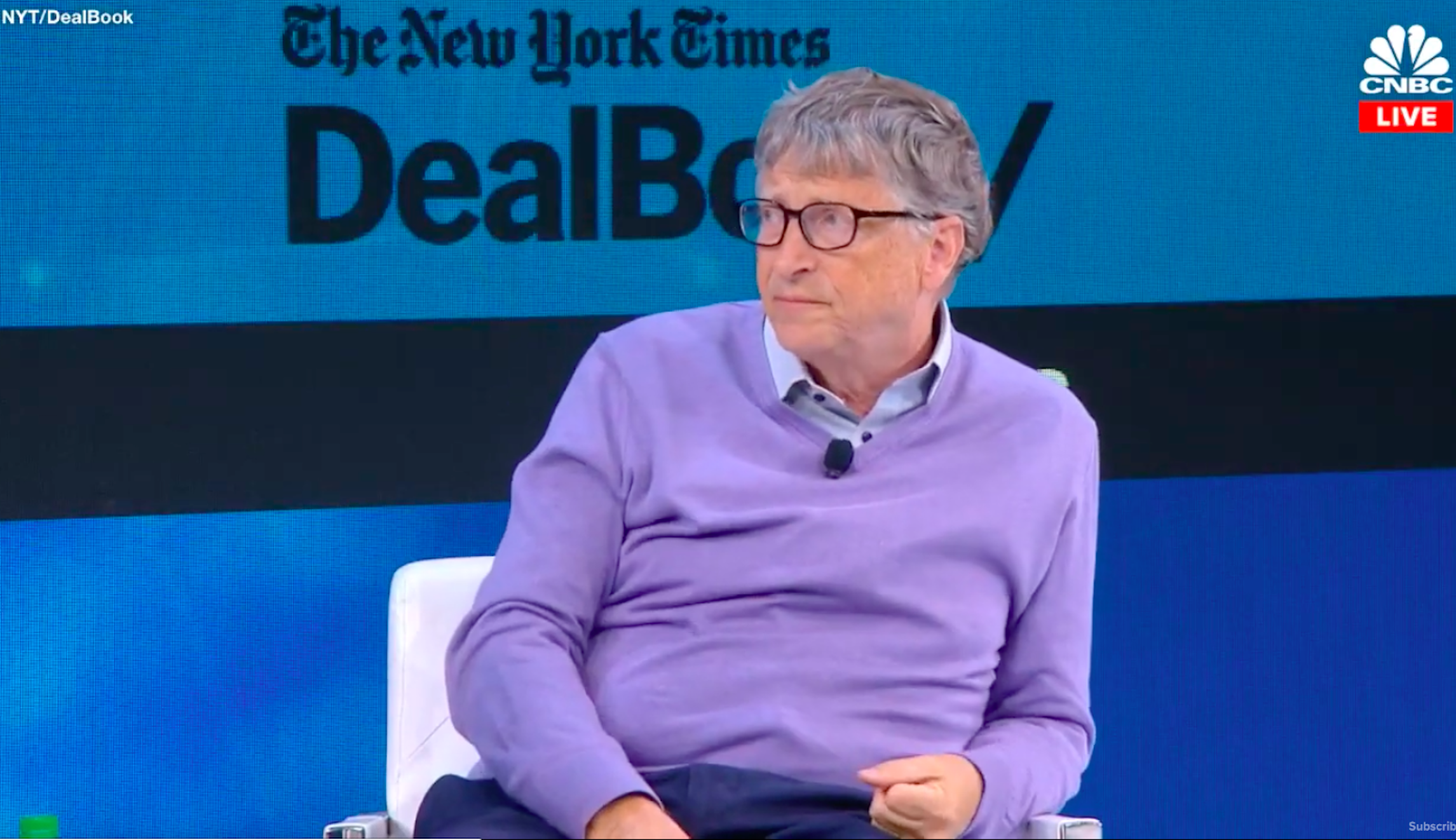 ‘I’m not sure how open-minded she is': Bill Gates refuses to say if he would vote for Warren