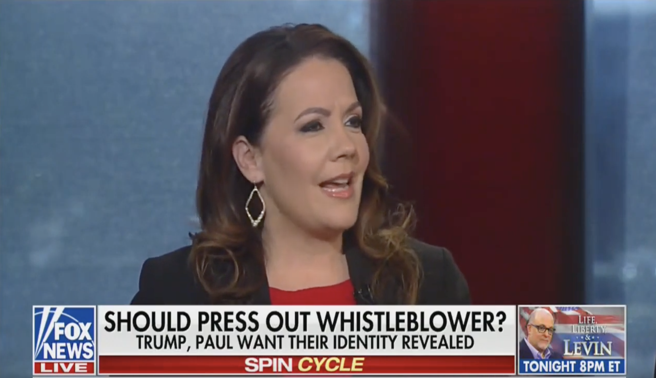 Mollie Hemingway names alleged whistleblower Eric Ciaramella on-air despite Fox News ban