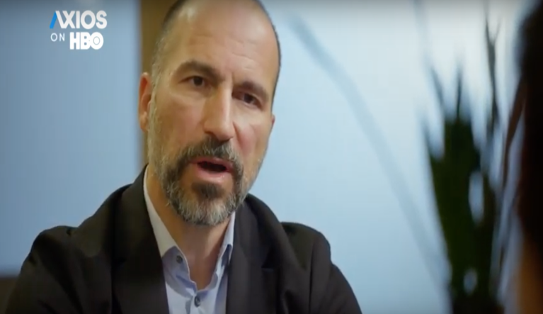 Uber CEO compares Saudi killing of Jamal Khashoggi to driverless car accident