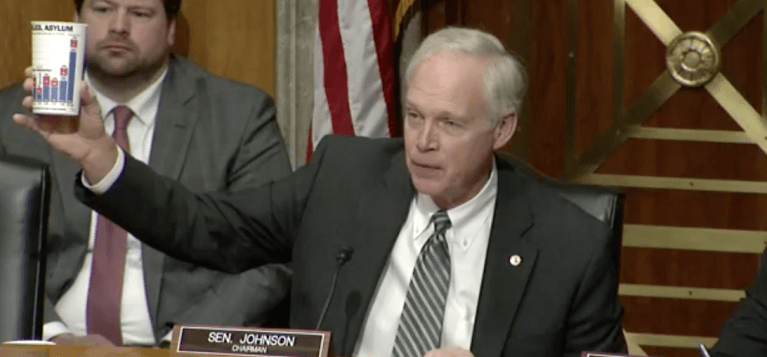 Notebook: Um, no dad, says Don Trump Jr., Sen. Ron Johnson's 'chart cup'