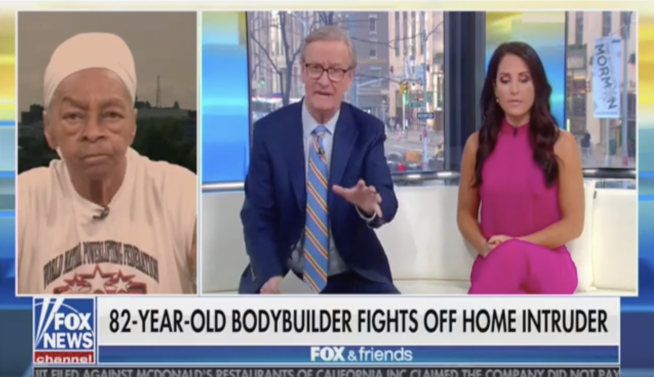 'He was really dumbfounded': 82-year-old bodybuilder describes fighting off home intruder, 29