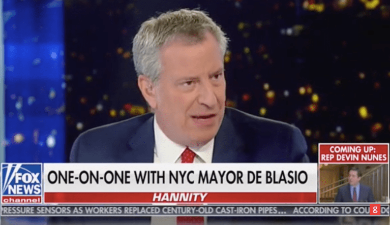 Bill De Blasio: Bloomberg only apologized for stop and frisk because of presidential bid