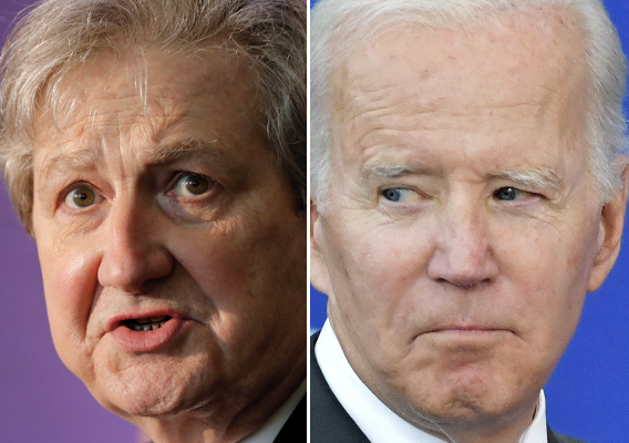 ‘Biden is as popular as herpes’ due to open border, not media coverage: Sen. John Kennedy