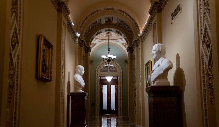 No looking at your phone! Senators banned from bringing devices into trial