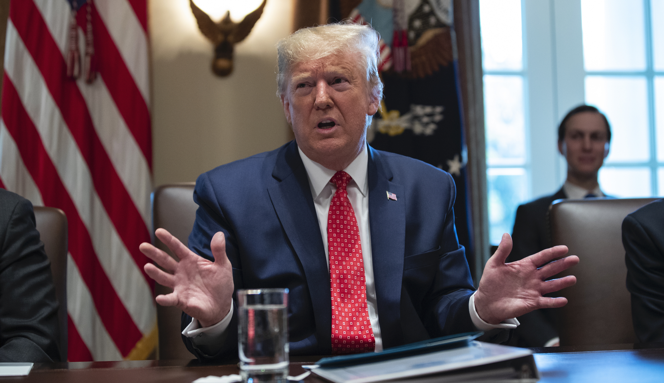 'These people are sick': Trump goes after media for speculating about his health