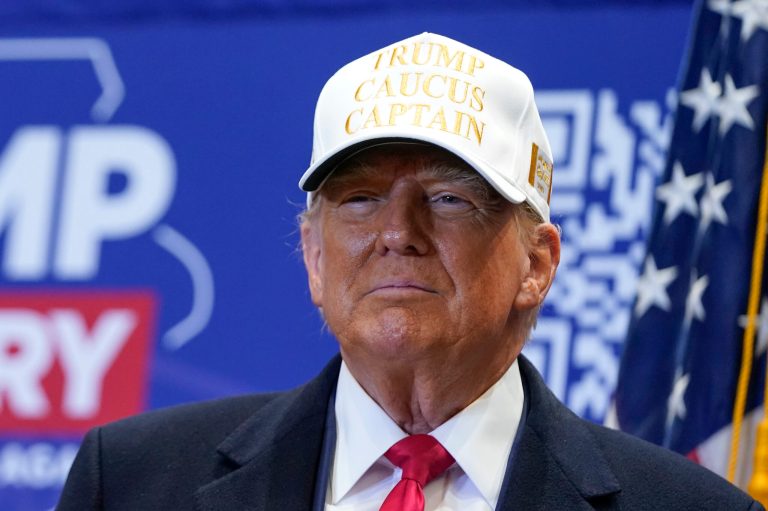 Doug Burgum becomes first 2024 candidate to endorse Donald Trump