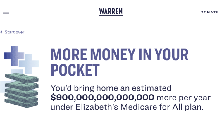 Elizabeth Warren's most ambitious con