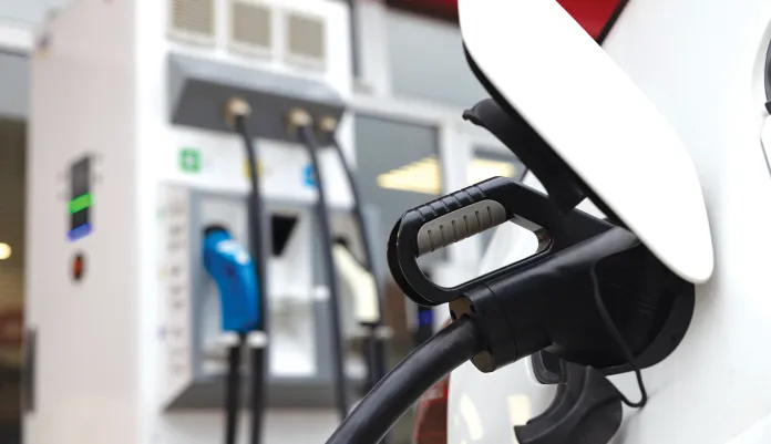 Pay no mind to the diesel behind your EV charging station