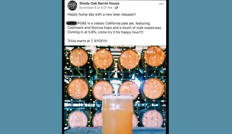A NorCal brewery takes on the big bad PG&E