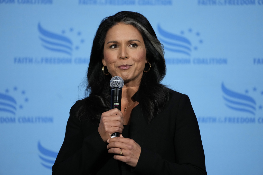 Trump in talks with Tulsi Gabbard about future of Defense Department