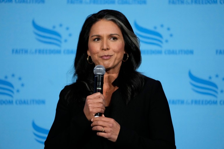 Trump in talks with Tulsi Gabbard about future of Defense Department