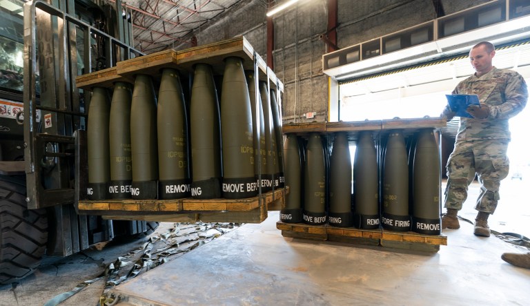 The arsenal of democracy is running low on gunpowder