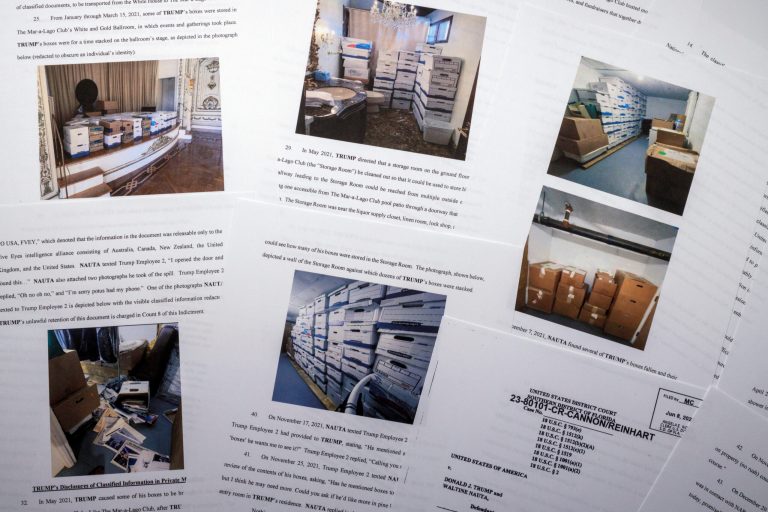 The exhausting fight over what jurors will see in Trump classified documents trial