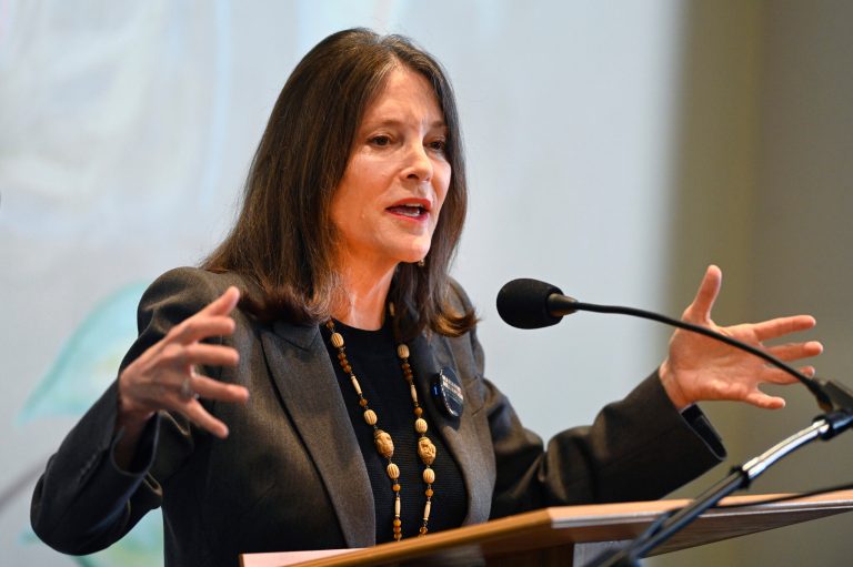 Marianne Williamson unsuspends campaign after earning 3% in Michigan primary