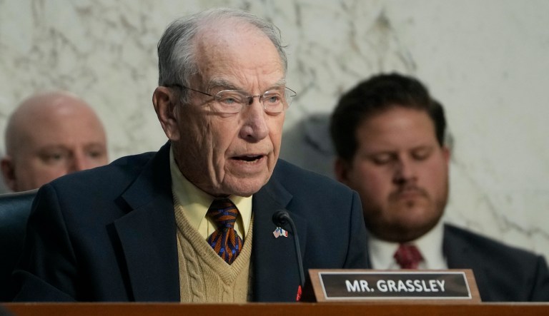 Grassley tosses out big reason he’s worried about bipartisan tax bill: ‘Means he could get reelected’