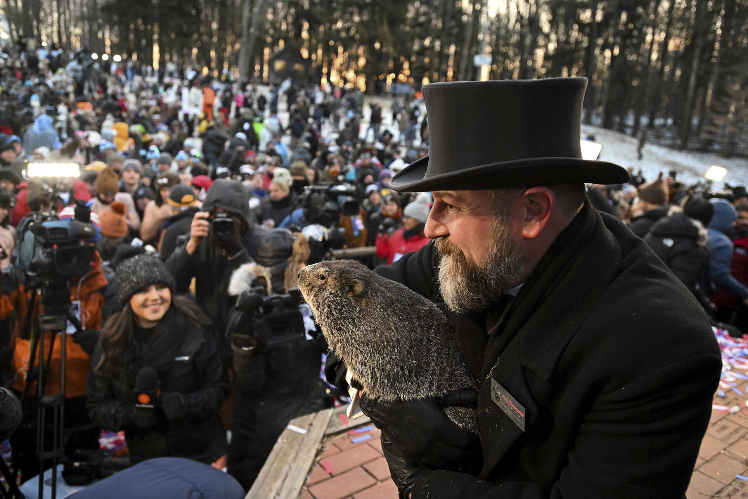 Groundhog Day: Punxsutawney Phil predicts early spring