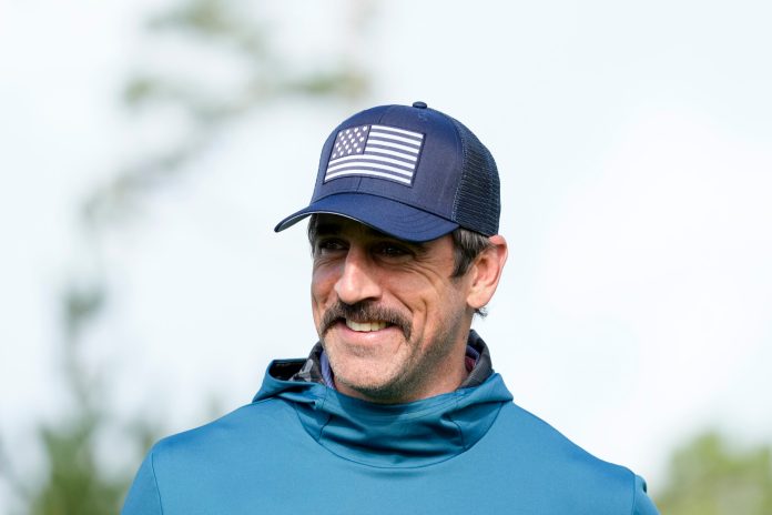 Aaron Rodgers claims drug companies advertise on the news to ‘control the messaging’