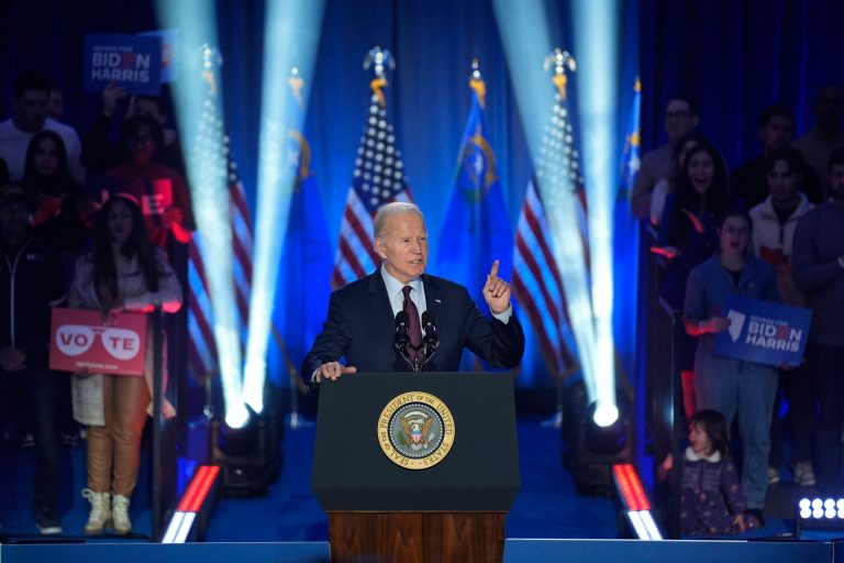 Biden touts pro-worker credentials in union-heavy swing state Nevada