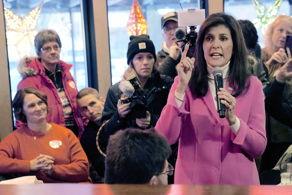 Nikki Haley continues her public self-humiliation ritual
