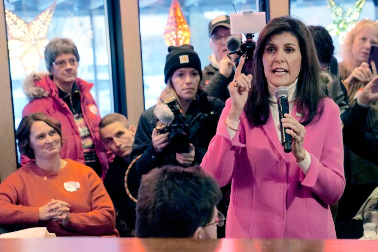 Nikki Haley continues her public self-humiliation ritual