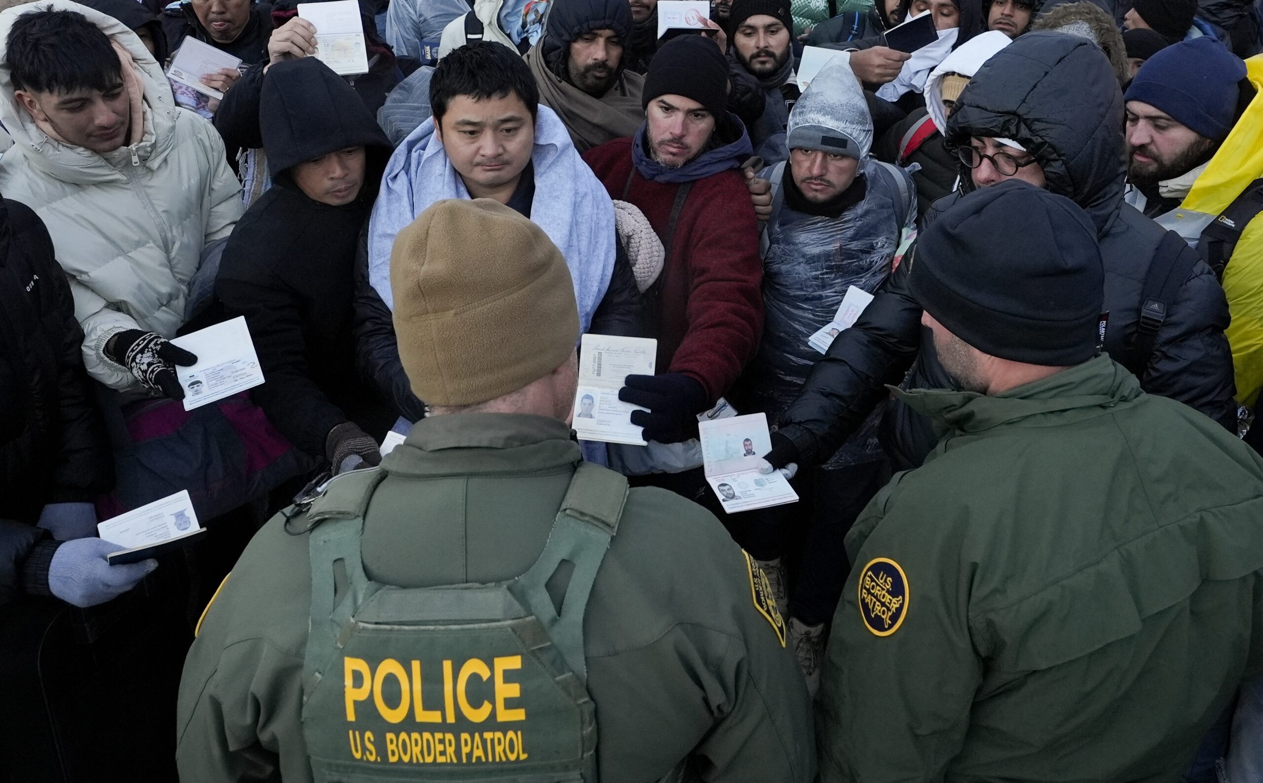 Major decline in number of immigrants encountered at border is first since last summer