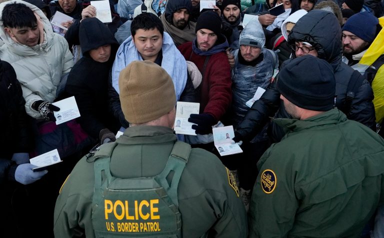 Major decline in number of immigrants encountered at border is first since last summer