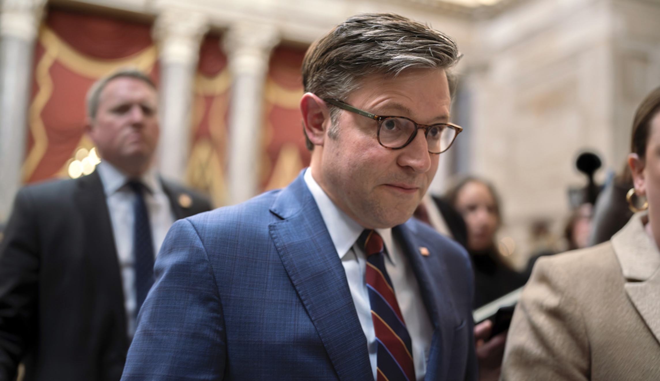 House Democrats warn Speaker Johnson against ‘poison policy riders’ in congressional budget fight
