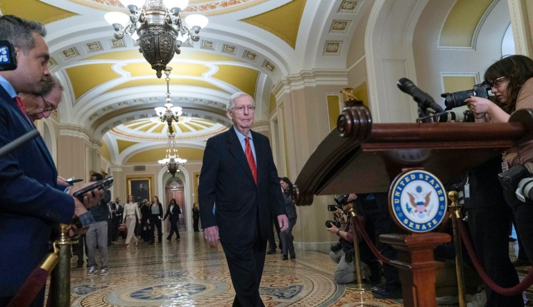 McConnell surveys GOP wreckage after Senate border deal falls apart