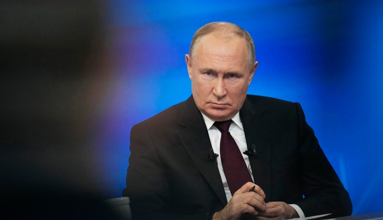 Putin alleges gunmen in Moscow attack were en route for Ukraine