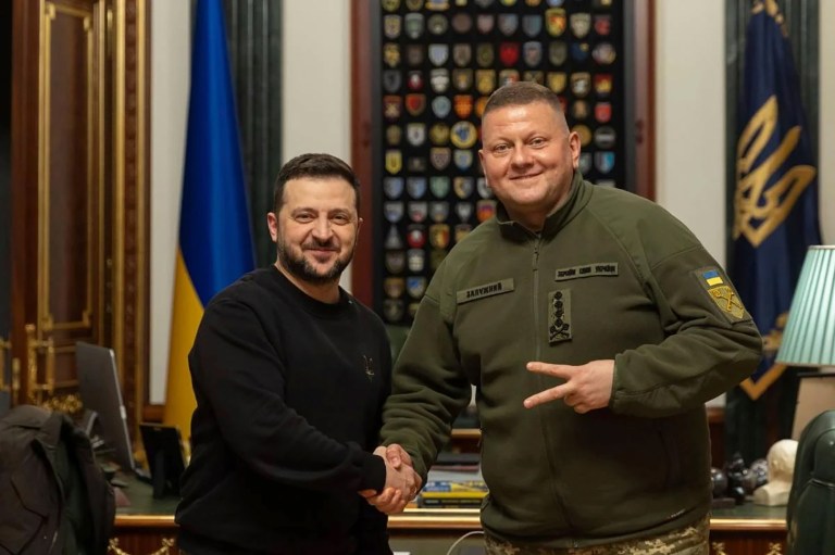 Dismissing top military official, Zelensky makes risky, politicized move