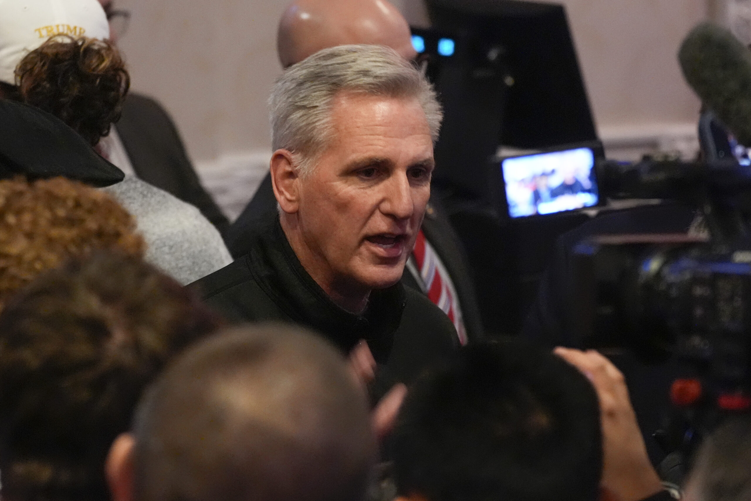 McCarthy confident in McDaniel and bristles at Gaetz suggestion of leading RNC