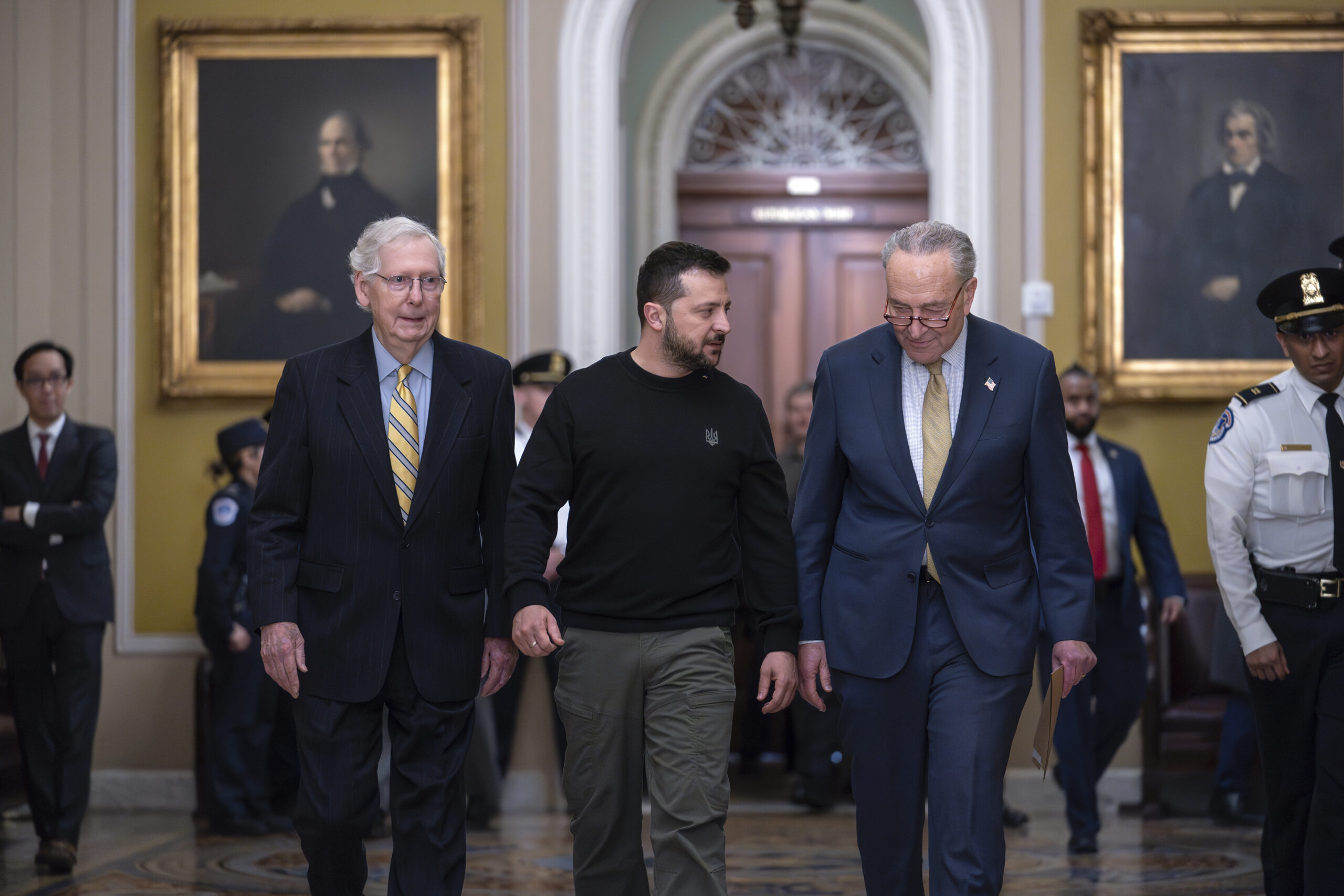 Senate breaks filibuster, clearing key hurdle in advancing $95 billion foreign aid package