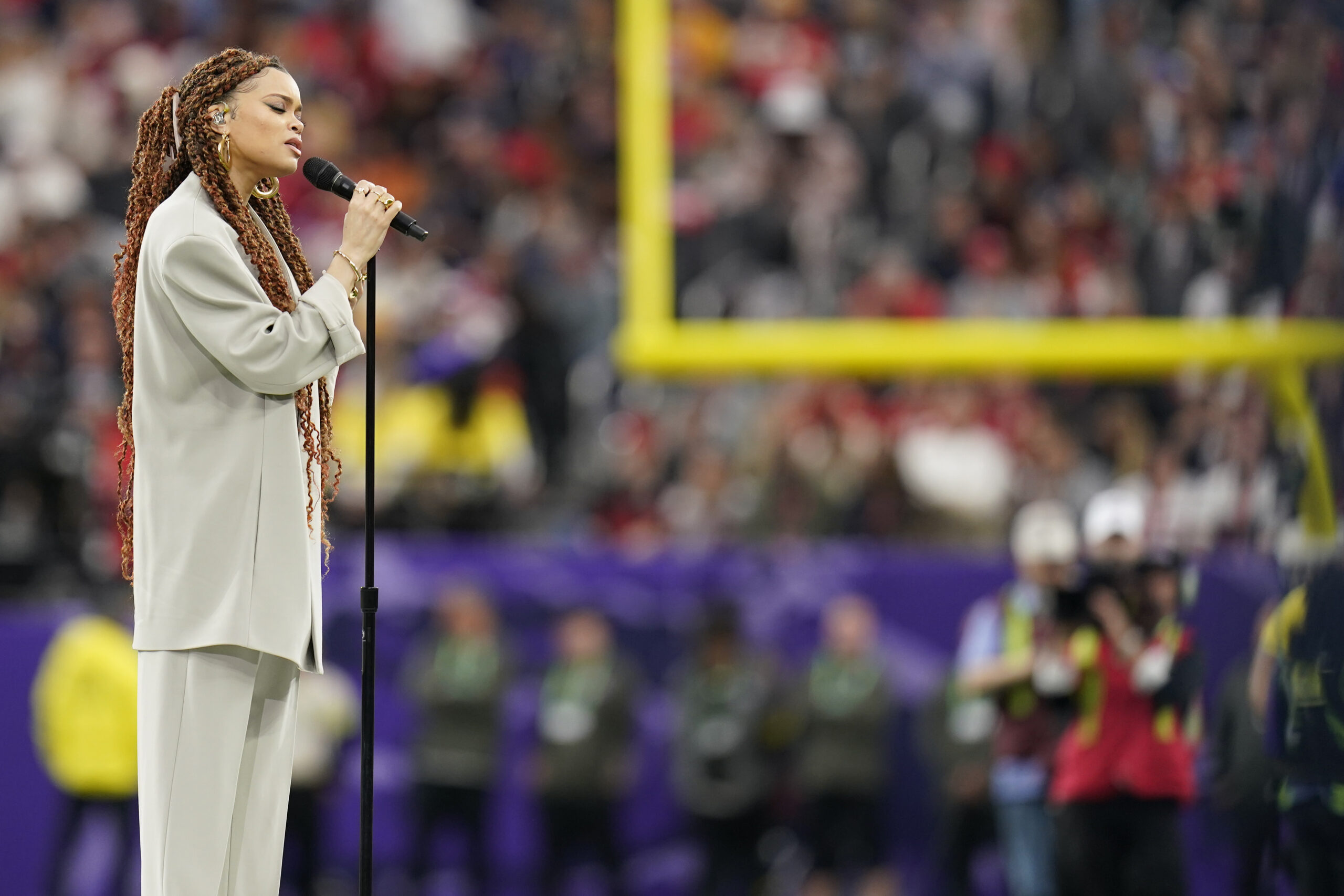 I will never stand for a racial anthem