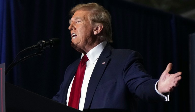 Trump silent on Putin after Navalny death but bashes Biden for ‘misery’ and ‘destruction’