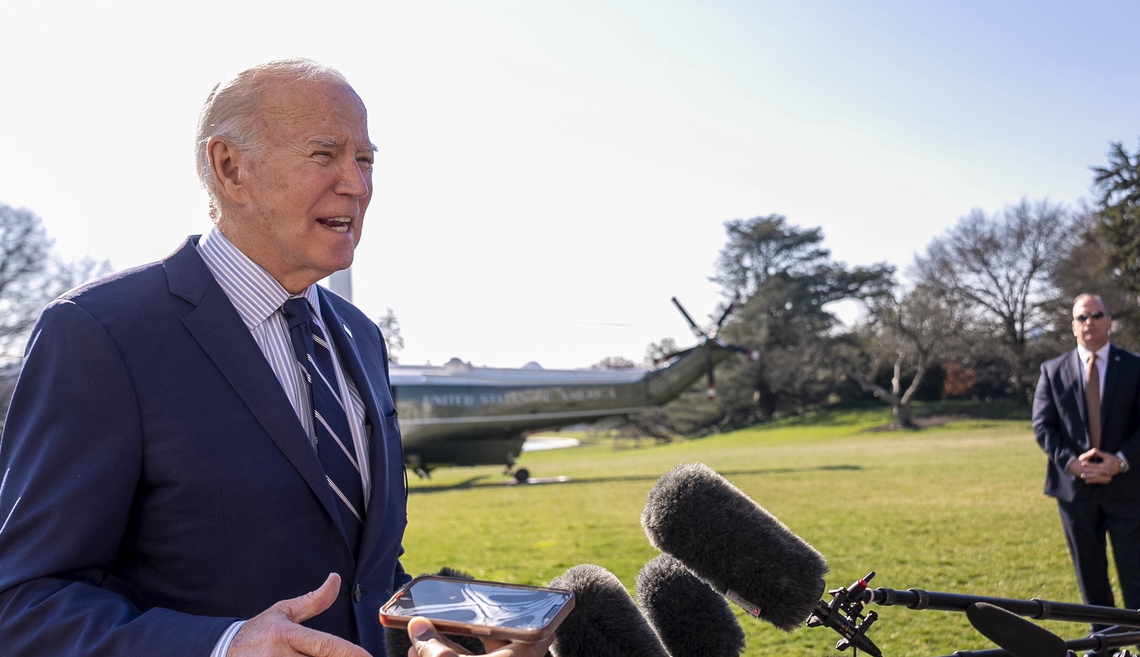 Biden now says he’s ‘happy to meet’ with Speaker Mike Johnson on Ukraine aid bill