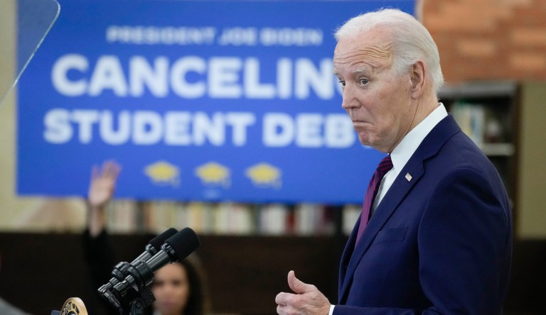 Trump and Biden agree: Put your name on the check