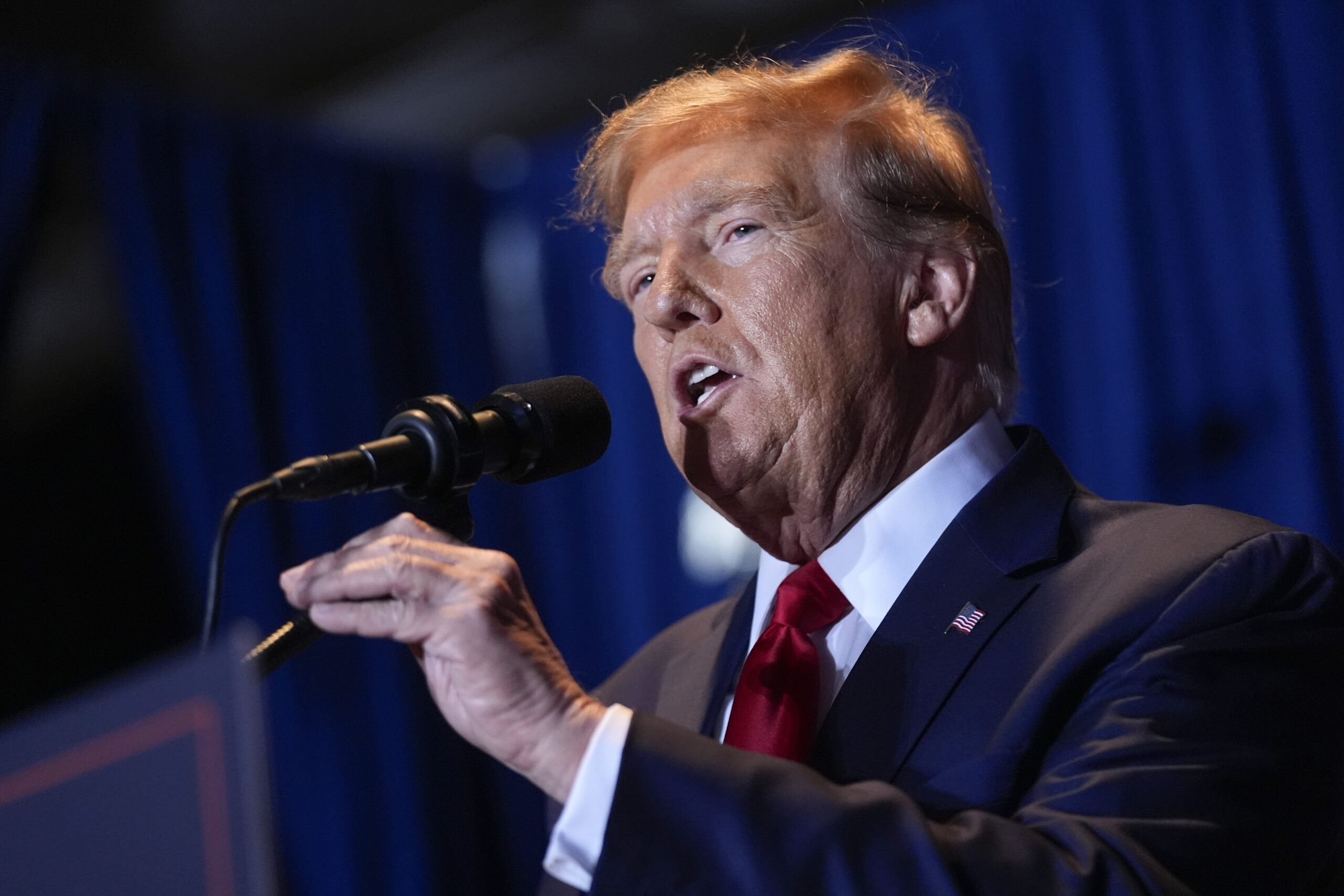 Trump, on the Trump intensity gap