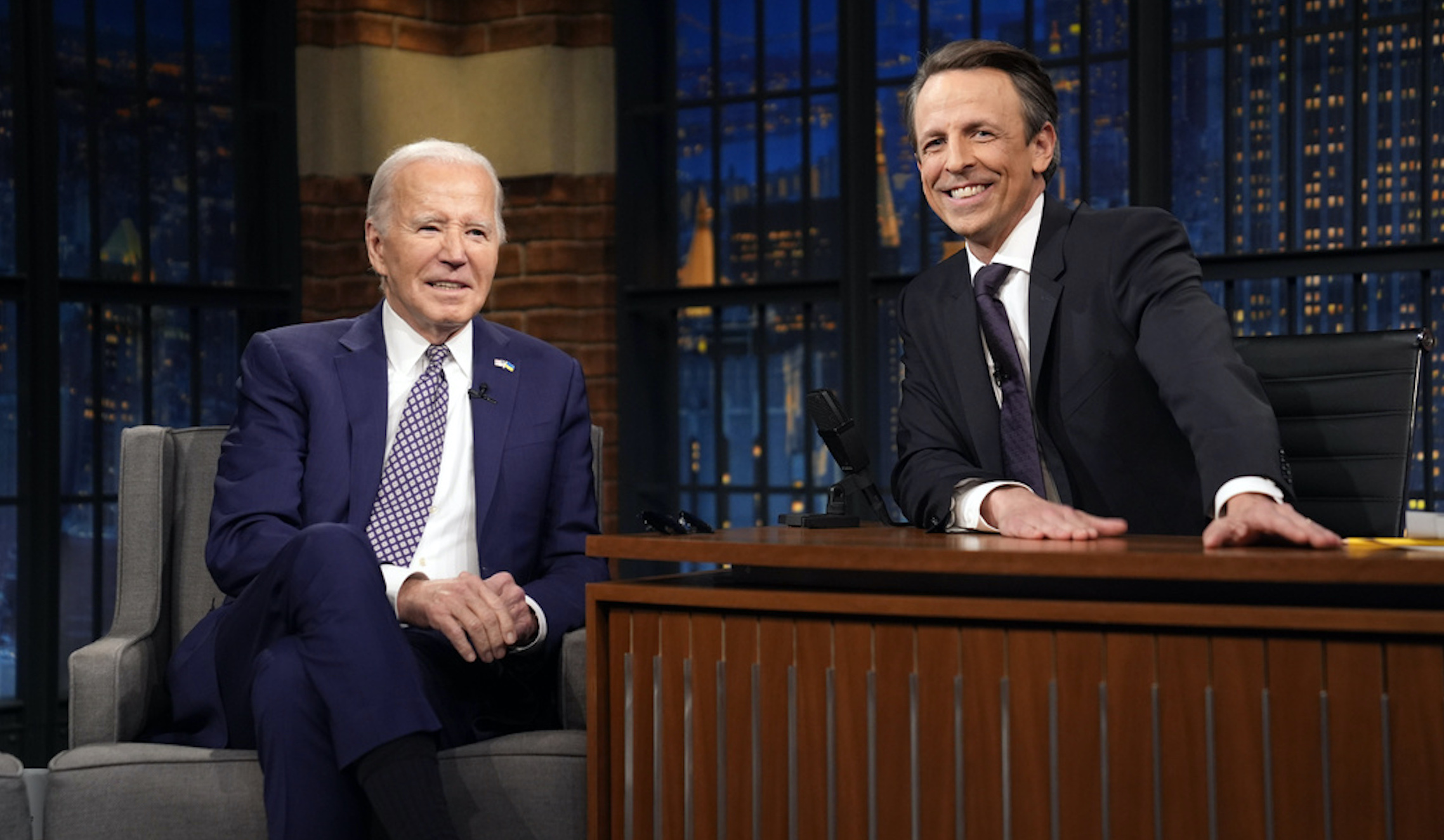 Don’t laugh: Biden’s TV interviews have one thing in common