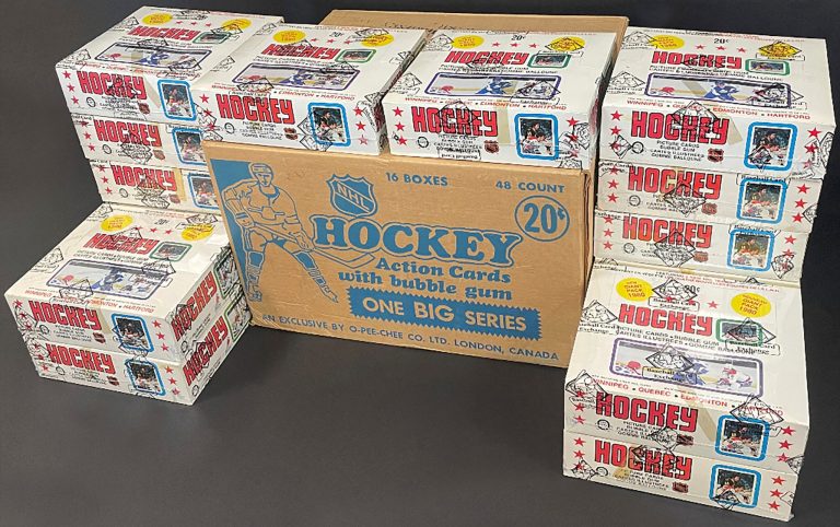 Treasure of unopened hockey cards sells for nearly $4 million at auction