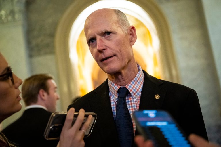 Rick Scott signals interest in Senate leader race to succeed McConnell