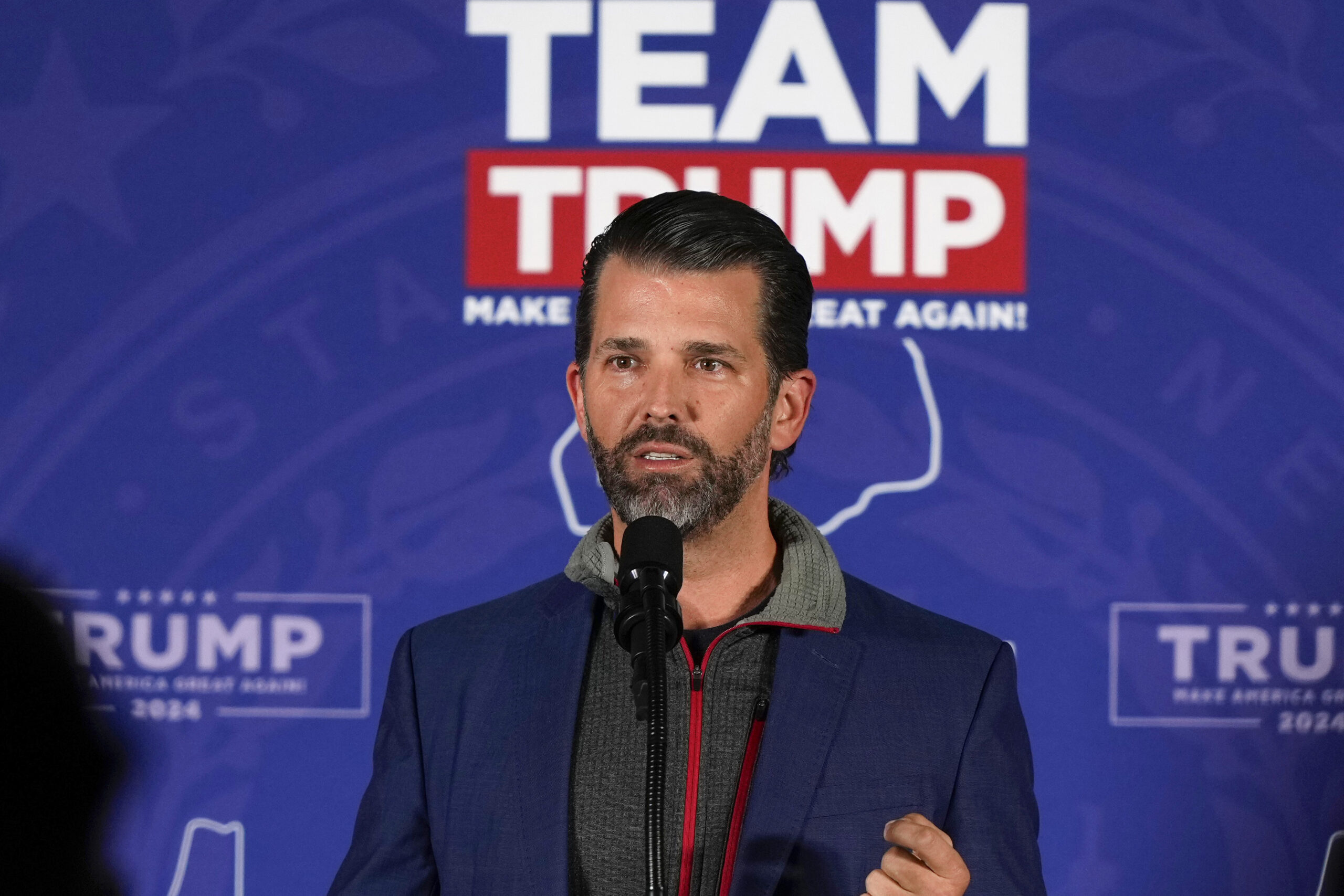 Hazmat crews enter Donald Trump Jr.’s home after letter with white powder mailed to him
