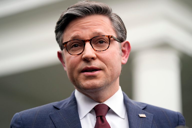 Johnson vows to tackle Ukraine aid in ‘timely manner’ after White House meeting