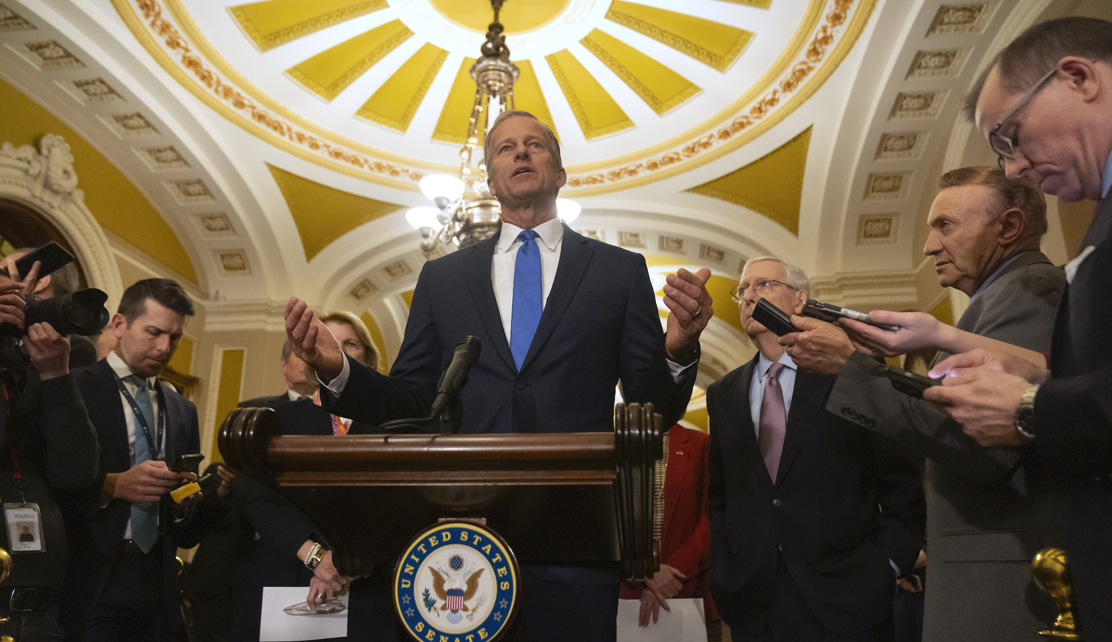 Senate GOP leaders call for full Mayorkas impeachment trial as Schumer weighs dismissal