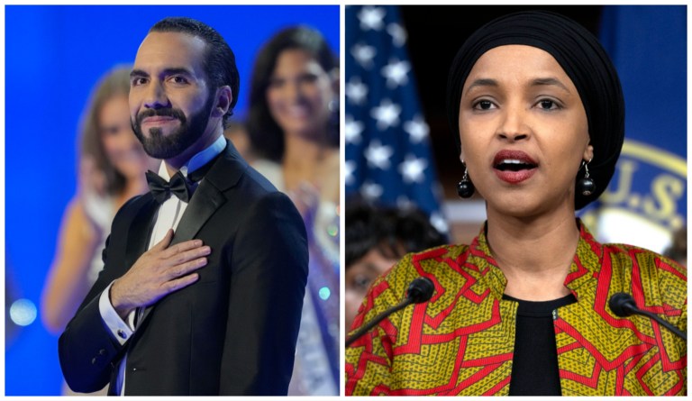 Nayib Bukele has all the right enemies, including Ilhan Omar