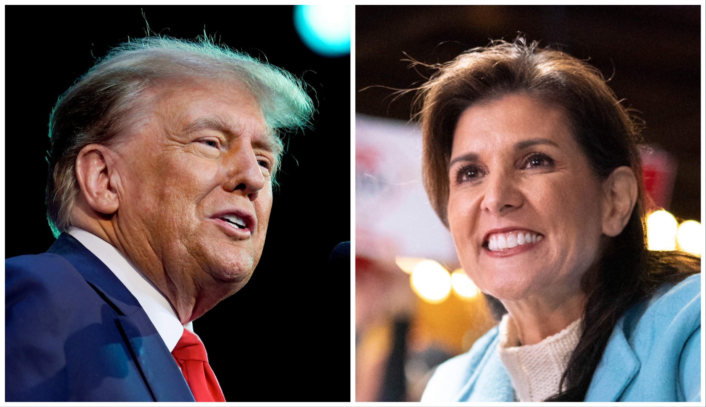 Nikki Haley launches ‘grumpy old men’ billboard in South Carolina to attack Trump’s age